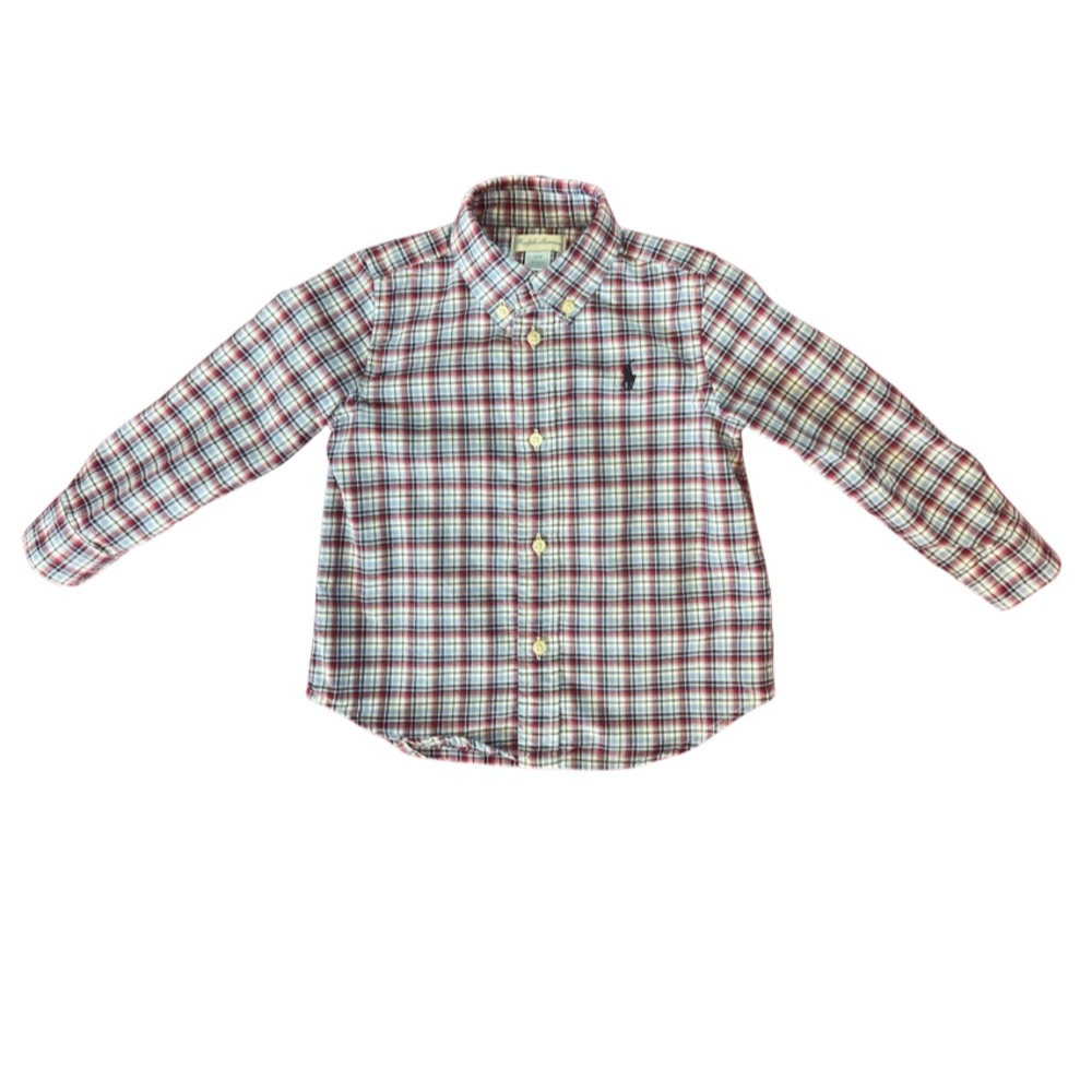 Ralph Lauren Kids Plaid Shirt 24 Months